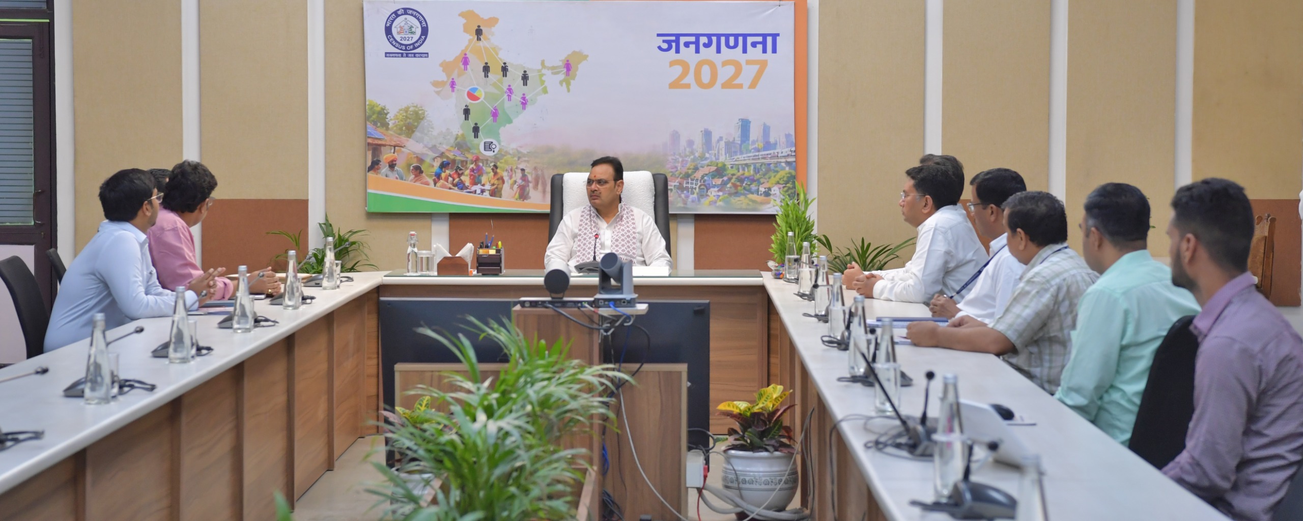 जनगणना 2027 की तैयारी,मुख्यमंत्री भजनलाल शर्मा ने स्व-गणना में लिया हिस्सा