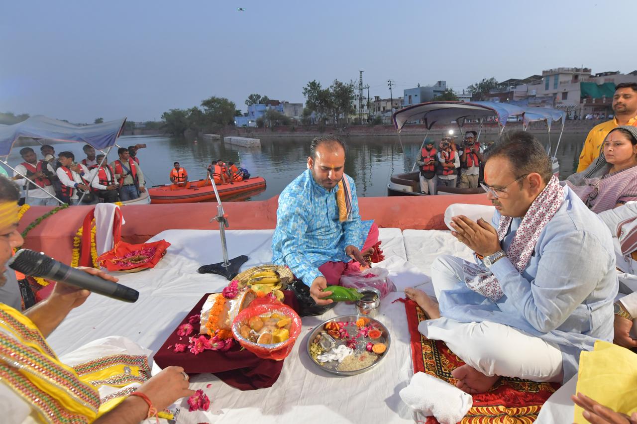 ‘वंदे गंगा जल संरक्षण अभियान’ की शुरुआत, मुख्यमंत्री भजनलाल शर्मा ने भरतपुर में जल संरक्षण का दिया संदेश