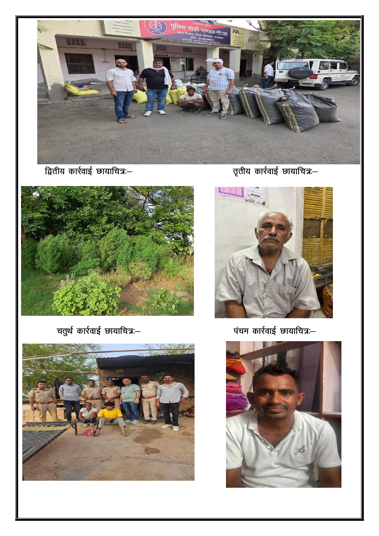 ANTF की कार्रवाई:राजस्थान के छह जिलों में मादक पदार्थों पर बड़ी कार्रवाई,92 लाख रुपये से अधिक का नशा जब्त