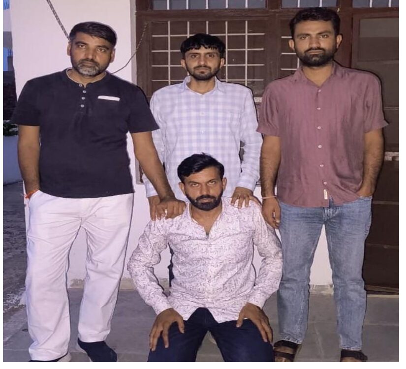 राजस्थान-मध्यप्रदेश ड्रग नेटवर्क पर ANTF का बड़ा प्रहार,तीन साल से फरार 25 हजार का इनामी तस्कर उज्जैन से गिरफ्तार