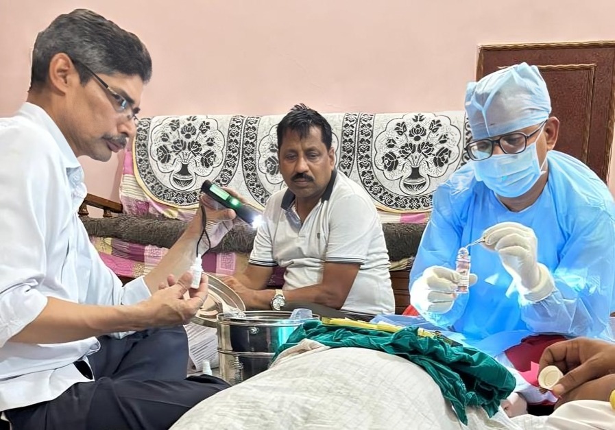 शोक की घड़ी में परिजनों ने किया नेत्रदान,दूसरो की रोशन होगी जिंदगी