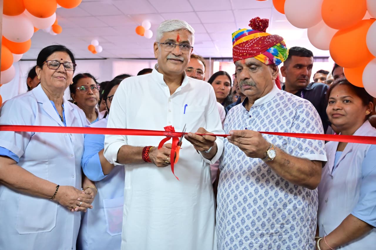 जोधपुर में स्वास्थ्य परियोजनाओं का उद्घाटन,शेखावत का राहुल गांधी पर निशाना