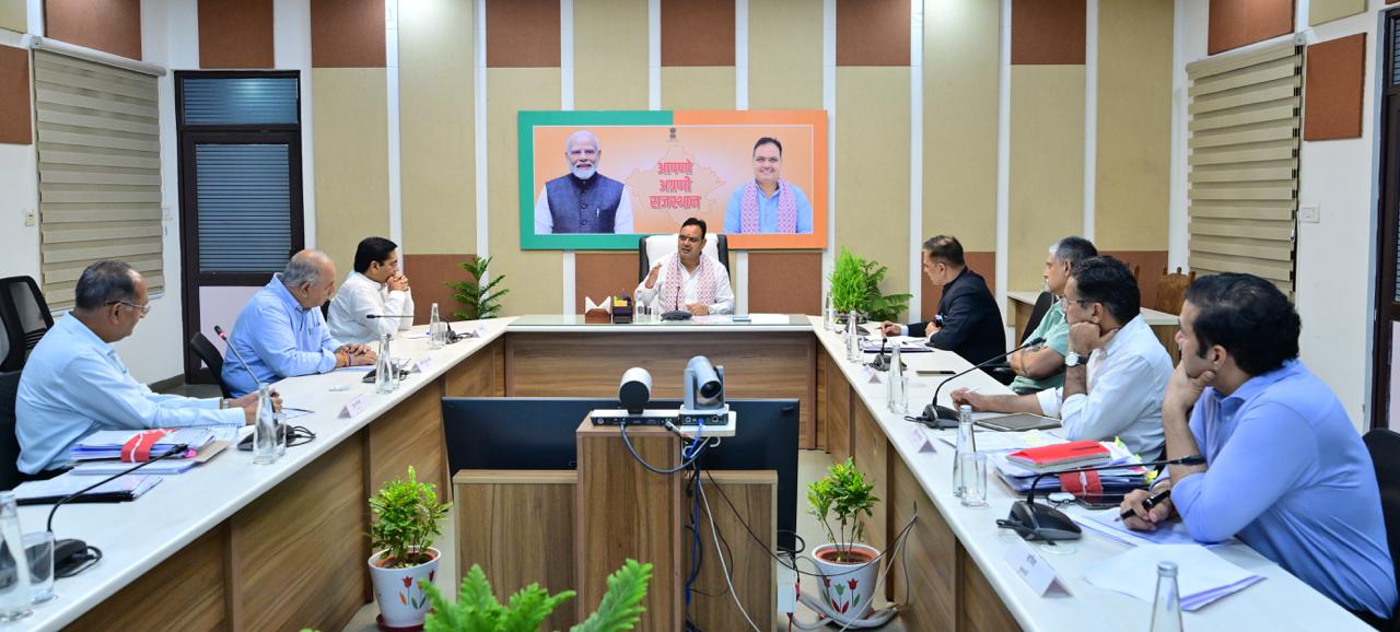 मुख्यमंत्री भजनलाल शर्मा बोले,यमुना जल समझौते पर मिशन मोड में होगा काम