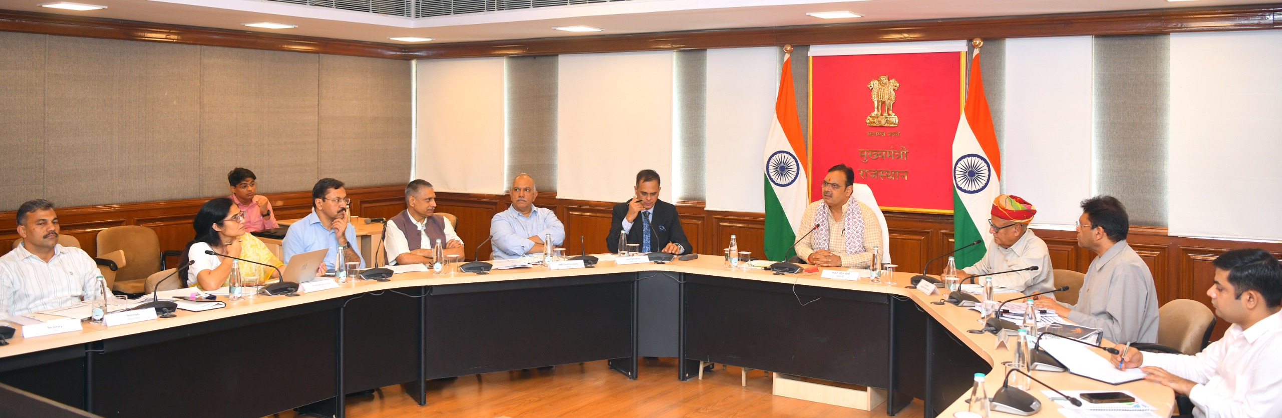 मुख्यमंत्री भजनलाल शर्मा बोले—धार्मिक पर्यटन को बढ़ावा देने के लिए आस्था धामों पर सुविधाएं बढ़ाई जाएं