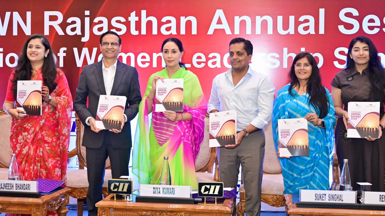 CII समिट में गूंजा महिला नेतृत्व का संदेश,दिया कुमारी ने कहा— विकसित भारत में महिलाओं का रोल होगा और बड़ा