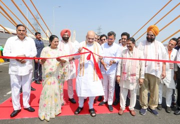 दिल्ली में ₹1,941 करोड़ की परियोजनाओं का उद्घाटन-शिलान्यास,अमित शाह बोले- बारापुला एलिवेटेड रोड से सफर होगा आसान