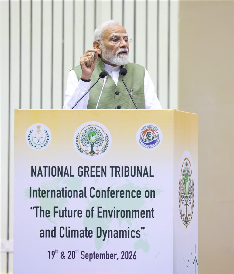 पीएम मोदी बोले-विकास और पर्यावरण संरक्षण साथ-साथ संभव,भारत ने नवीकरणीय ऊर्जा पर दिया जोर