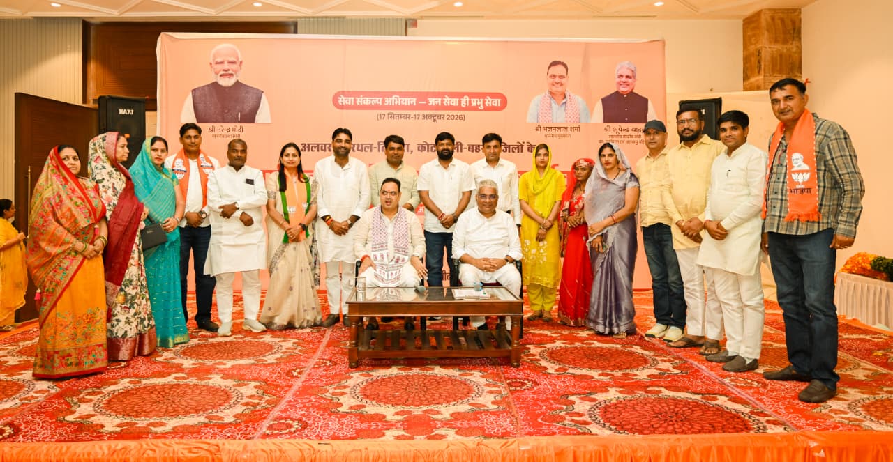 सीएम भजनलाल शर्मा ने कार्यकर्ताओं से पंचायत चुनाव की तैयारियों में जुटने को कहा